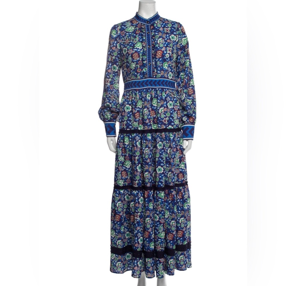 CK Bradley Annabelle Long Sleeve Maxi Dress, Size Large